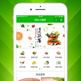 生鲜果蔬食品销售软件...
